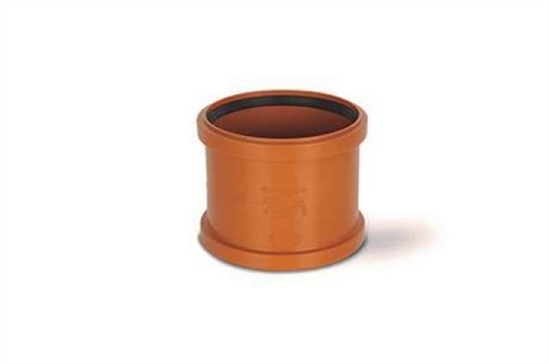 Polypipe Underground Drainage 110mm Coupler Double Socket - UG401