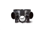 Polypipe Underground Drainage 320mm Chamber Base 110mm Outlets - UG437 Polypipe Underground Drainage 320mm Chamber Base 110mm Outlets - UG437