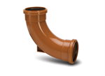 Polypipe Underground Drainage 110mm 875 Rest Bend Double Socket - UG483 Polypipe Underground Drainage 110mm 875 Rest Bend Double Socket - UG483