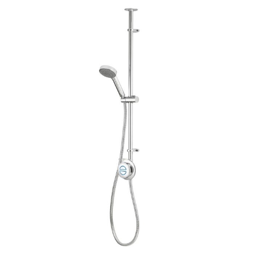 Aqualisa Quartz Classic Smart Digital Shower Exposed with Adjustable Head (HP/Combi) - QZD.A1.EV.23