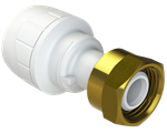 Polyplumb Enhanced White 15mm x 12 Tap Connector PB715EW