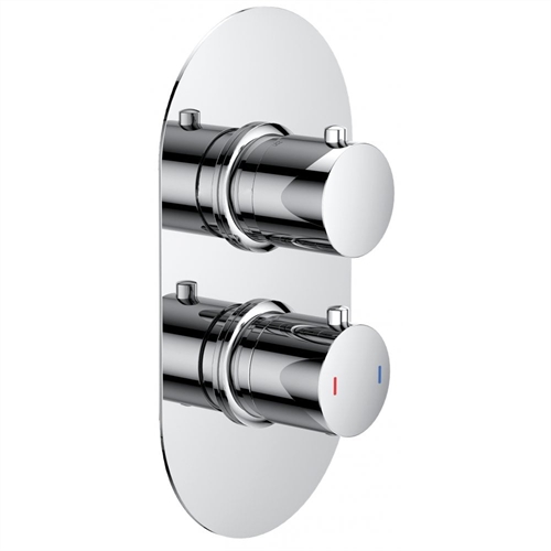 Ohio Twin Thermostatic Shower Valve with 1 Outlet (controls 1 function)