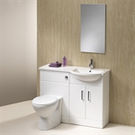 Richmond 1200 1-Piece Resin Basin - QXR1201PB Richmond 1200 1-Piece Resin Basin - QXR1201PB