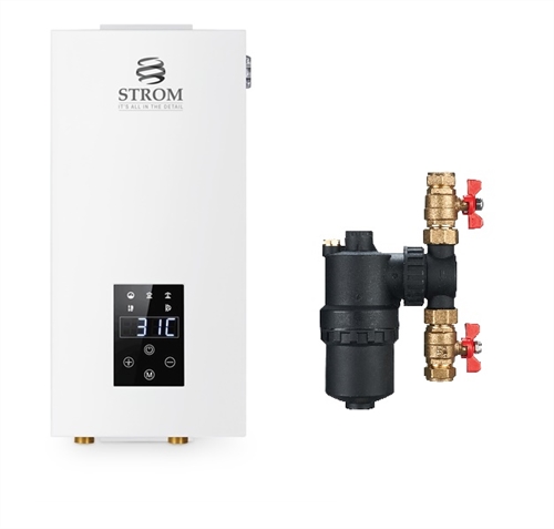 Strom 14.4kW Single Phase Heat Only Electric Boiler C/W Filter - WBSP15H