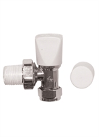 CRESTALUX 10mm Angled Radiator Valve LSWH