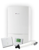 Worcester Greenstar 25Si Compact Combi Boiler ERP Pack Inc Boiler + Horizontal Flue Kit + Comfort II RF Wireless Programmer