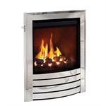 Be Modern Titanium High Eff Deepline Gas FireDesign Trim Chrome-170399