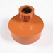 Polypipe Underground 32mm Single To Socket Waste Pipe Adaptor