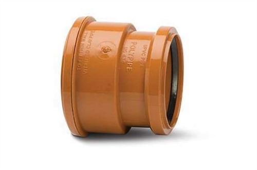 Polypipe Underground Drainage 110mm Super Clay Pipe Adaptor to PVC Socket - UG434