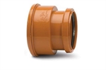 Polypipe Underground Drainage 110mm Thick Clay Pipe Adaptor to PVC Socket - UG486 Polypipe Underground Drainage 110mm Thick Clay Pipe Adaptor to PVC Socket - UG486