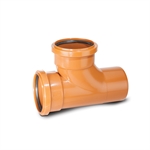 Polypipe 4 Underground EQ Junctions 87 12 Degree Double Socket