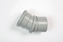 Polypipe Adjustable Bend 0-30° Polypropylene (Ring Seal/Spigot) 4"/110mm