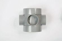 Polypipe Short Boss Pipe 4"/110mm -Double Solvent Socket Requires Boss Adaptor