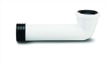 Polypipe Kwickfit Long 90 S Pan Connector 390mm - SK50 Polypipe Kwickfit Long 90 S Pan Connector 390mm - SK50