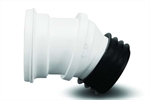 Polypipe Kwickfit Swivel 0-30 Pan Connector - SK56 Polypipe Kwickfit Swivel 0-30 Pan Connector - SK56