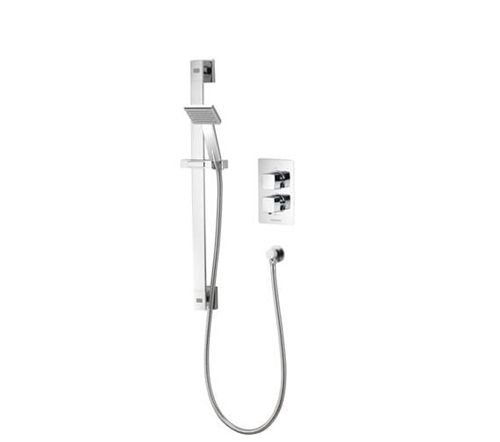 Aqualisa AQ Single Concealed Mixer Square - AQSQDCV1