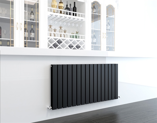Baker 600x990 Horizontal Flat Profile Steel Radiator Type 20 Anthracite