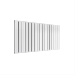 Cyra Designer Radiator 600 x 1254mm Double White