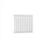 Alina Designer Radiator 550 x 590mm Single White