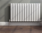 Cavendish Horizontal 600x780 Elliptical Steel Radiator Type 20 White