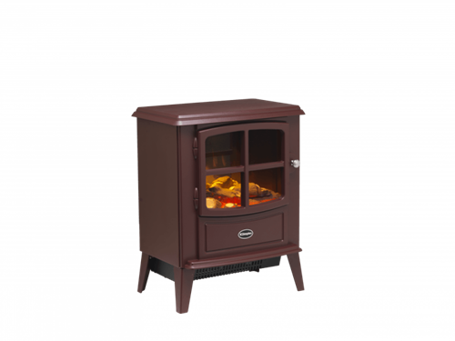 Dimplex Brayford Burgundy Optiflame Electric Stove - BFD20BRG