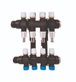 Polypipe 4 Port Plastic Push fit Manifold - UFHMANP4