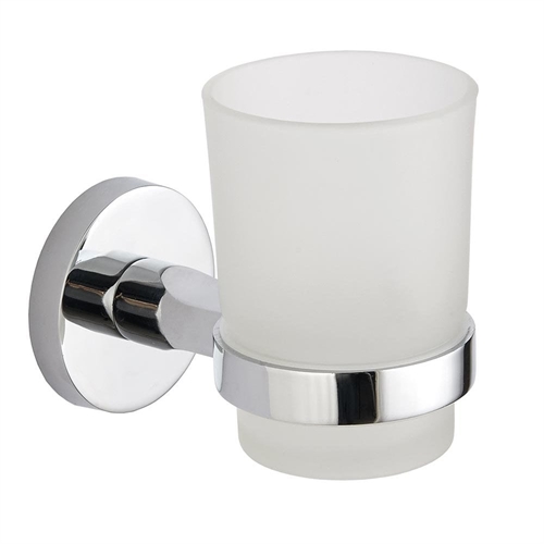 Alpha Glass Tumbler & Holder