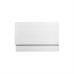 QX Plain Gloss White Wooden Bath Panels