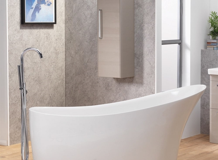 Roma Freestanding Bath - 1650 x 700mm