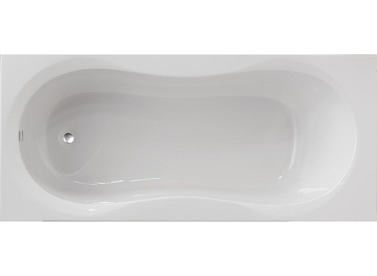 Alabama Bath with Option 2 Whirlpool - 1700 x 750mm