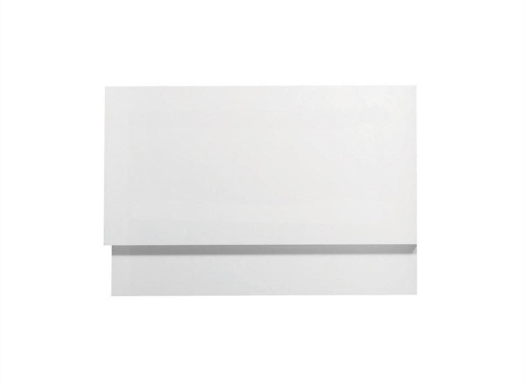 QX Plain Gloss White Wooden Bath Panels