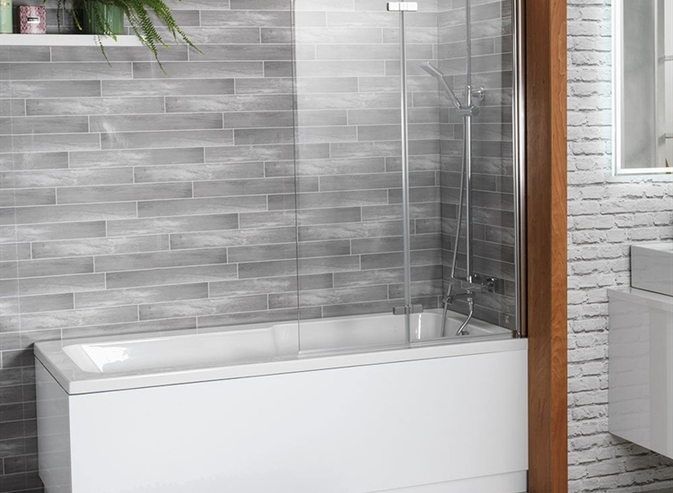 Iowa Shower Bath (Standard Spec) - 1700 x 750mm