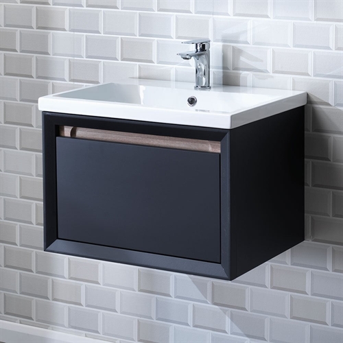 Porto 60 Wall-Hung Base Unit & Basin