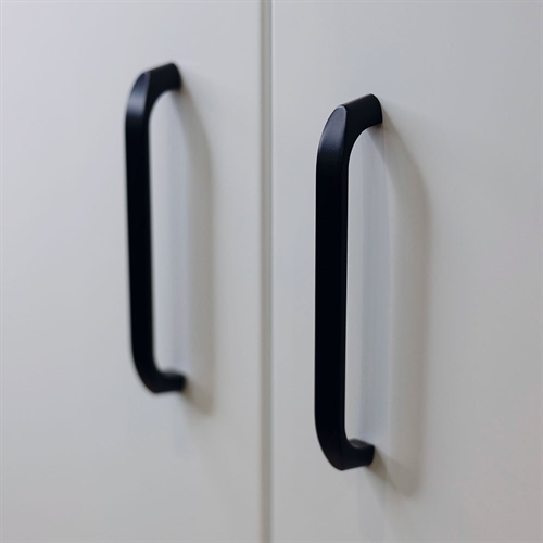 Q-Line Slim D Handle - Matt Black (Each)