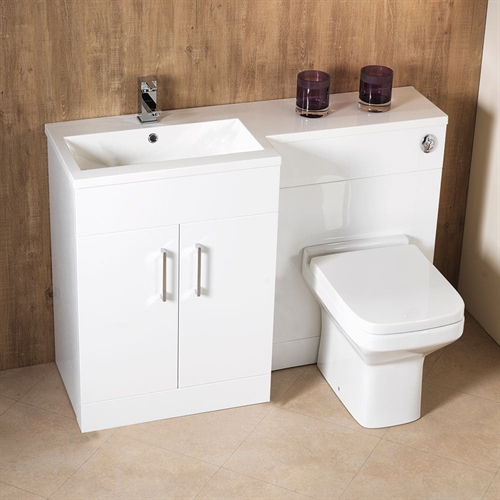 Eden 1200 1-Piece Square Basin Combination