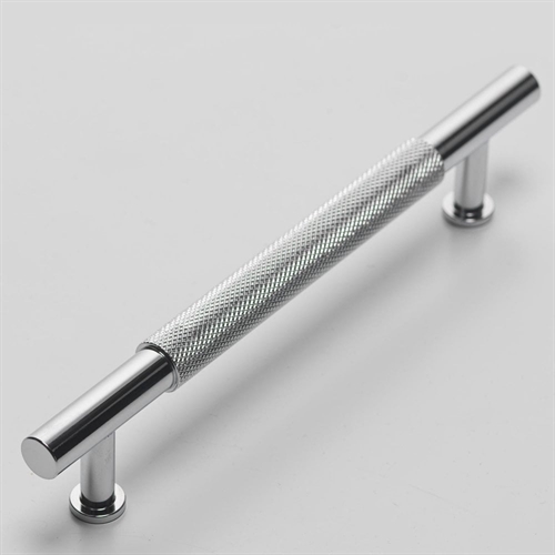 Knurled Bar Handle - Chrome (Each)