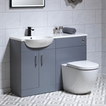 Eden 1000 & 1200mm 1-Piece Serene Basin Combination