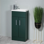 Eden 400mm Base Unit & Basin - Forest Green