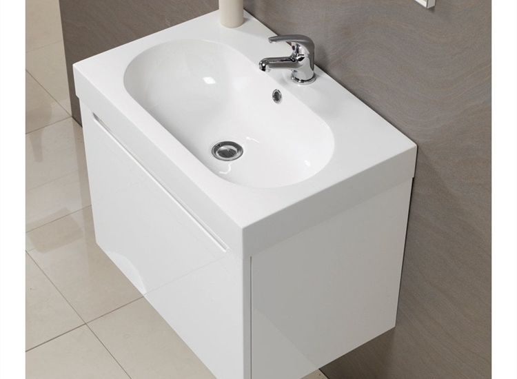 Radius 60 Wall Hung Base & Radius Basin