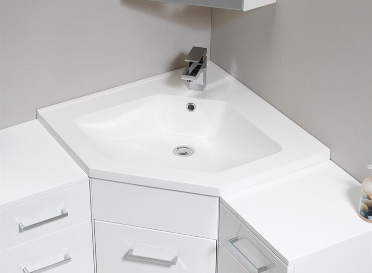 Eden Corner 600mm Base Unit & Basin