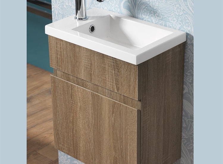 Urban 40 Wall-Hung Base Unit & Basin