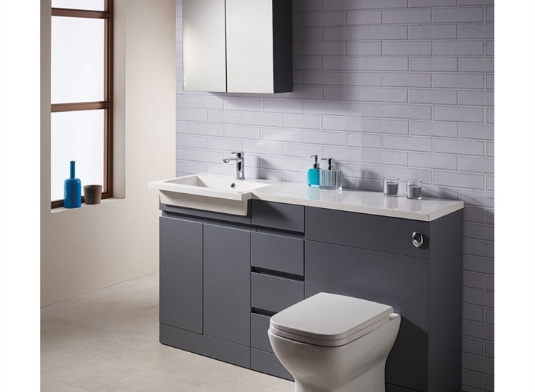 Urban 1500mm 1-Piece Basin Combination