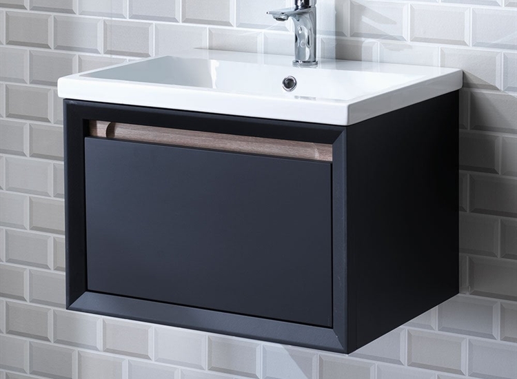 Porto 60 Wall-Hung Base Unit & Basin