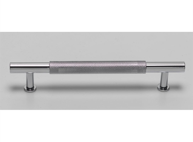 Knurled Bar Handle - Chrome (Each)