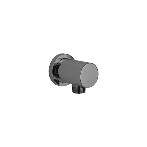 Tuscany Round Outlet Elbow - Gunmetal Grey