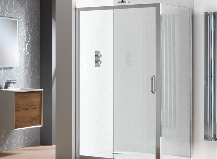 Classic Nouveau 6mm Sliding Doors with Easy-Clean Glass