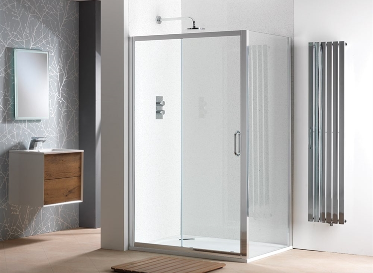 Classic Nouveau 6mm Sliding Doors with Easy-Clean Glass