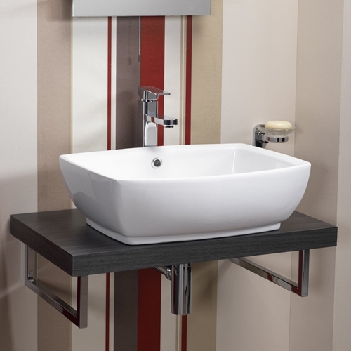 Ebony 535 x 395mm Square Vanity Basin