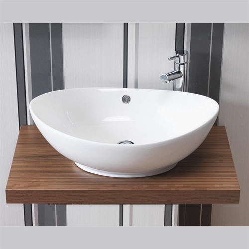 Helena 585 x 385mm Round Vanity Basin