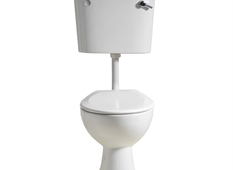 Ebony Low Level Lever WC including Soft Close Seat